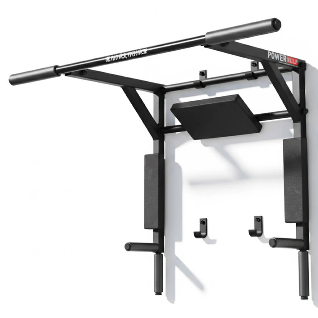 Турник брусья 3в1 с упором для пресса • PowerPullUp P3030
